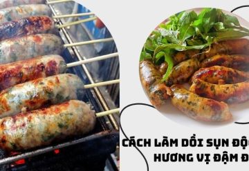 Cách làm dồi sụn độc nhất – hương vị đậm đà, giòn ngon khó cưỡng