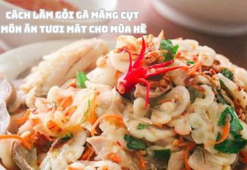 Cách làm gỏi gà măng cụt – Món ăn tươi mát cho mùa hè này