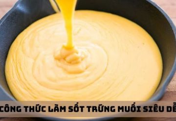 Cách làm sốt trứng muối siêu dễ cho người mới bắt đầu